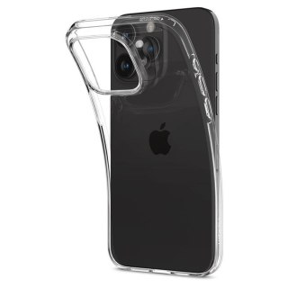 Etui pokrowiec na iPhone 15 Pro Crystal Flex - przezroczysty SPIGEN