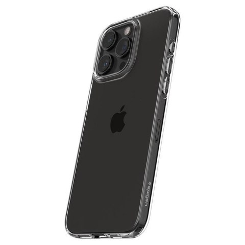 Etui pokrowiec na iPhone 15 Pro Max Crystal Flex - przezroczysty SPIGEN