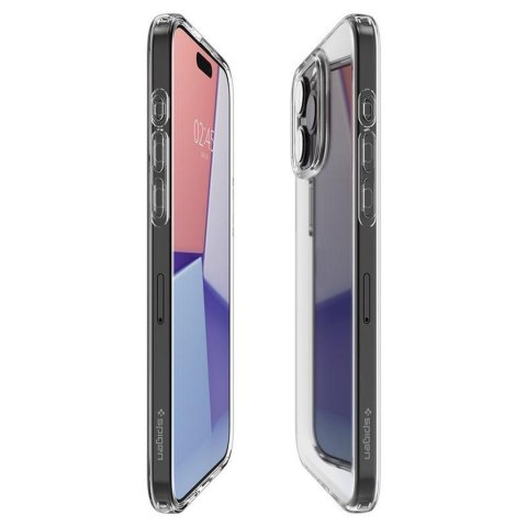 Etui pokrowiec na iPhone 15 Pro Max Crystal Flex - przezroczysty SPIGEN