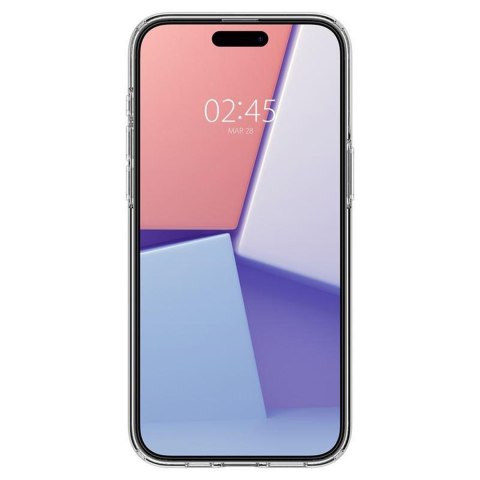 Etui pokrowiec na iPhone 15 Pro Max Crystal Flex - przezroczysty SPIGEN