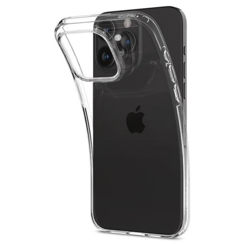 Etui pokrowiec na iPhone 15 Pro Max Crystal Flex - przezroczysty SPIGEN