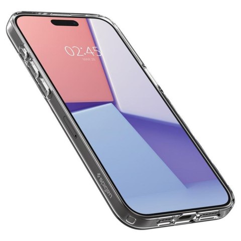 Etui pokrowiec na iPhone 15 Pro Max Crystal Flex - przezroczysty SPIGEN