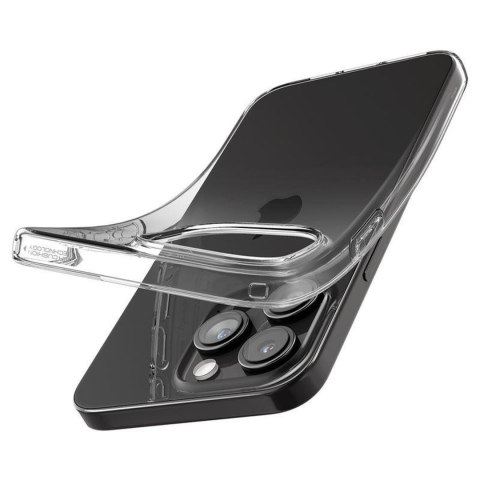 Etui pokrowiec na iPhone 15 Pro Max Crystal Flex - przezroczysty SPIGEN