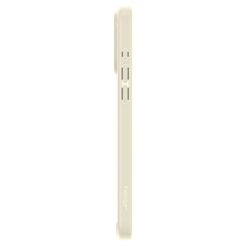 Etui pokrowiec na iPhone 15 Pro Max Crystal Hybrid - przezroczysto beżowe SPIGEN