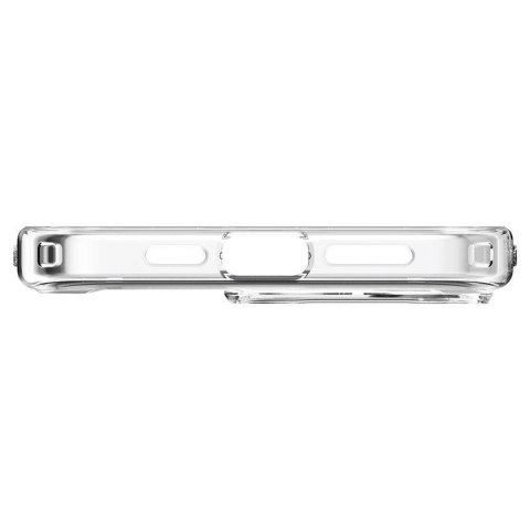 Etui pokrowiec na iPhone 15 Pro Max Crystal Hybrid - przezroczysty SPIGEN