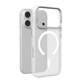 Etui pokrowiec na iPhone 17 Pro Lightfeel MagSafe - przezroczysto białe PURO
