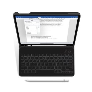 Etui pokrowiec z klawiaturą na iPad 10.9'' 2022 - czarny Tech-Protect
