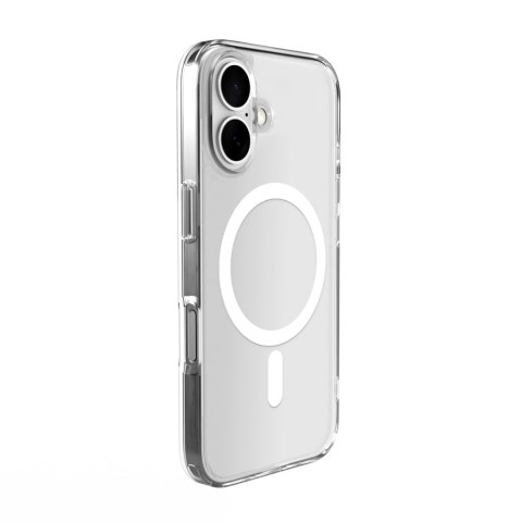 Etui silikonowe do iPhone 16 Lite Mag MagSafe - przezroczyste PURO
