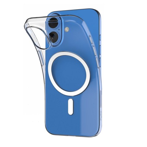Etui silikonowe do iPhone 16 Plus 03 Mag MagSafe - przeroczyste PURO