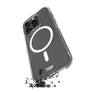 Etui silikonowe do iPhone 16 Plus Impact Clear D3O MagSafe - przezroczyste PURO