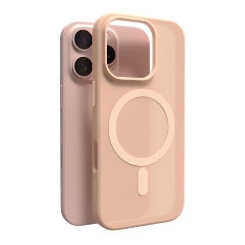 Etui silikonowe do iPhone 16 Pro Max Daylight MagSafe - beżowe PURO