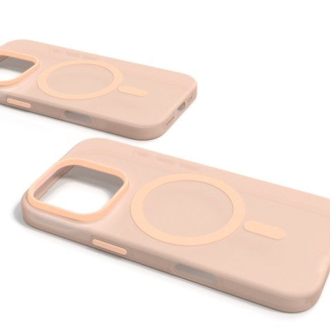 Etui silikonowe do iPhone 16 Pro Max Daylight MagSafe - beżowe PURO