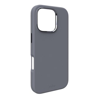 Etui silikonowe do iPhone 16 Pro Max Icon Mag Pro MagSafe - ciemnoszare PURO