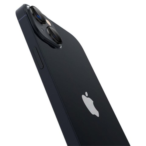 Osłona aparatu na iPhone 14 / Plus / 15 / Plus czarna - 2 szt. SPIGEN