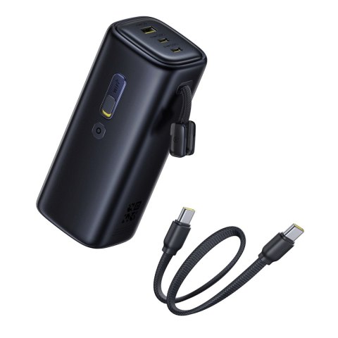 Powerbank 20000mAh USB-A USB-C z funkcją Wi-Fi 67W - czarny BASEUS
