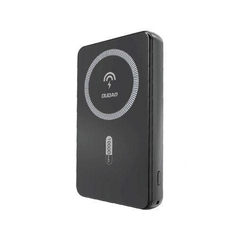 Powerbank magnetyczny K14S 5000mAh USB-A USB-C 20W - czarny DUDAO