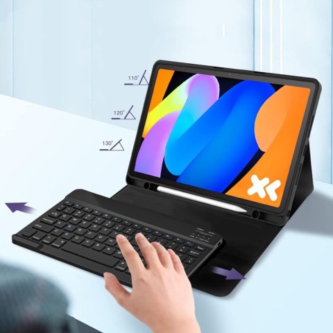 Etui z klawiaturą na Lenovo Idea Tab 11.0 TB-336 - czarne Tech-Protect