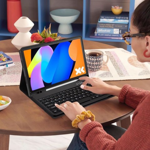 Etui z klawiaturą na Lenovo Idea Tab 11.0 TB-336 - czarne Tech-Protect