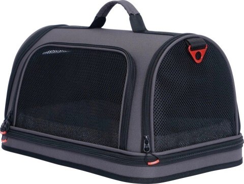 ZOLUX Torba transportowa dla psa i kota wzmocniona NOMAD L czarna 50×32×29