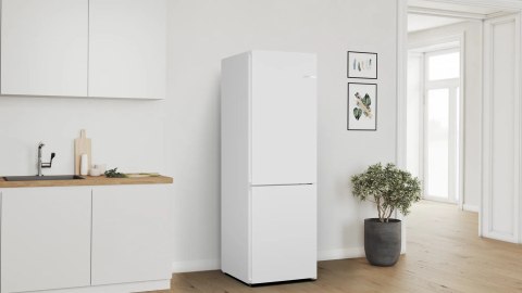 Lodówka BOSCH KGN362WDF Serie 4 Total No Frost 186 cm | VitaFresh | MultiAirflow | SuperCooling