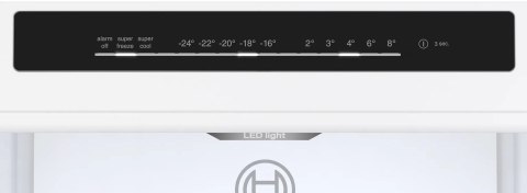 Lodówka BOSCH KGN362WDF Serie 4 Total No Frost 186 cm | VitaFresh | MultiAirflow | SuperCooling