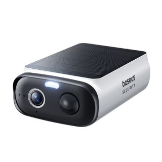 Kamera zewnętrzna z panelem słonecznym Security S1 Lite 5200mAh 2K - biała BASEUS