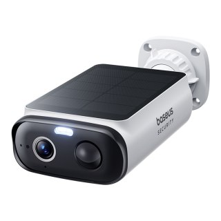 Kamera zewnętrzna z panelem słonecznym Security S1 Lite 5200mAh 2K - biała BASEUS