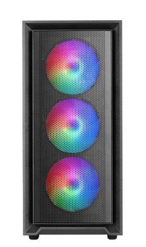 Obudowa MARS MC-AIR BLACK ATX 4x FRGB fan