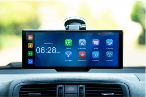 Kamera cofania CarPlay i Android Auto SCT M1060BWT