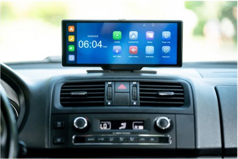 Kamera cofania CarPlay i Android Auto SCT M1060BWT