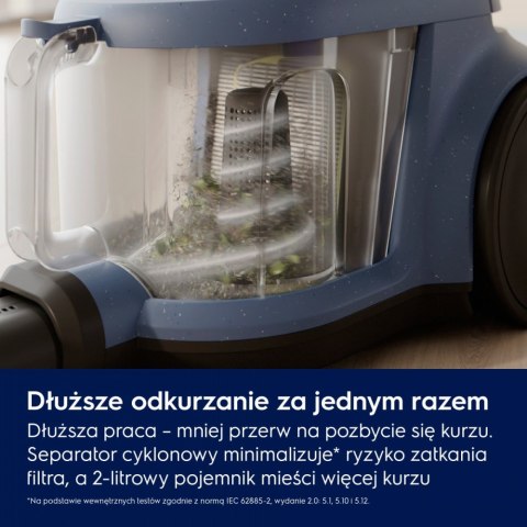 Odkurzacz bezworkowy linia 500 EL51C1LDB