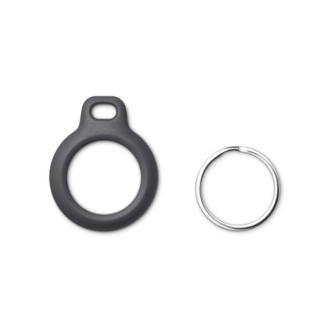 Etui brelok na lokalizator Apple AirTag z kółkiem - czarny Tech-Protect