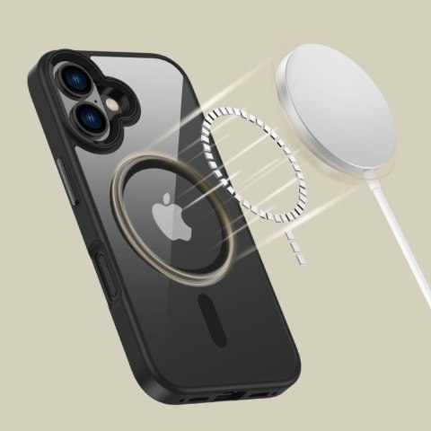 Etui pokrowiec case na iPhone 16 MagMat MagSafe - przezroczysty Tech-Protect