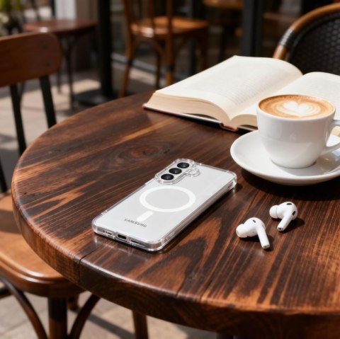 Etui pokrowiec na Samsung Galaxy S26+ FlexAir MagSafe - przezroczysty Tech-Protect