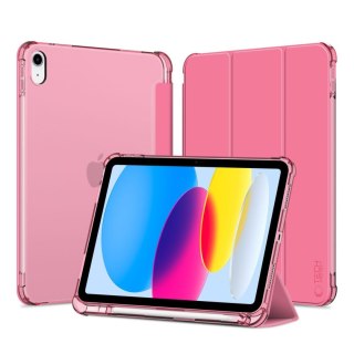 Etui pokrowiec na iPad 10 / 2022 SC Pen Hybrid - różowo przezroczyste Tech-Protect