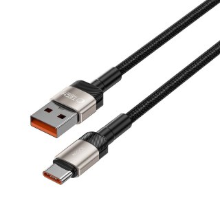 Kabel przewód USB-C - USB-A UltraBoost Evo 100W 5A 2m - tytanowy Tech-Protect