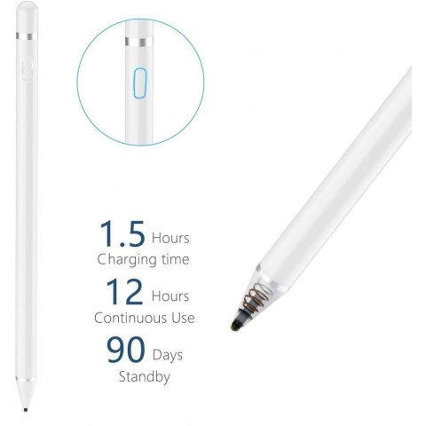 Rysik aktywny do ekranów dotykowych Active Stylus - różowy Tech-Protect