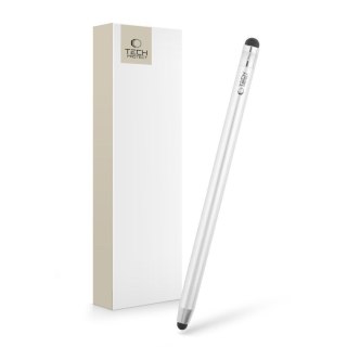 Rysik do ekranów urządzeń dotykowych Touch Stylus - srebrny Tech-Protect