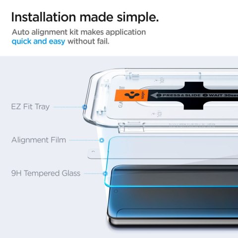Szkło hartowane na Samsung Galaxy S24+ Glas.tR EZ Fit - 2 szt. SPIGEN