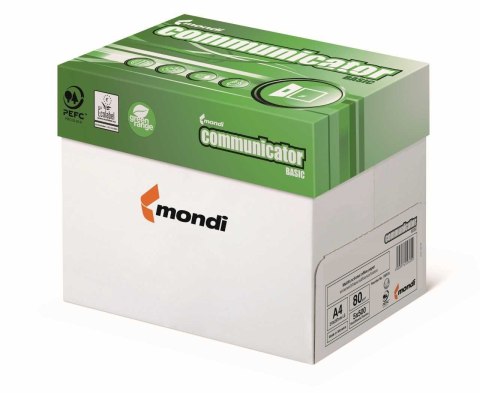 Papier xero ksero biurowy Mondi Communicator Basic 9488A80 (A4; 80 g/m2; 500 szt. arkuszy; papier biały)
