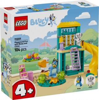Klocki Bluey 11201 Blue i Łatka na placu zabaw LEGO