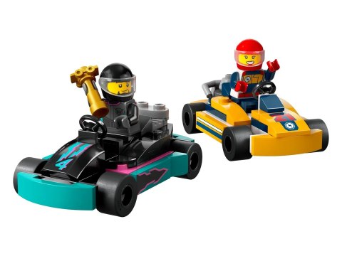 LEGO City 60400 - Gokarty i kierowcy wyścigowi