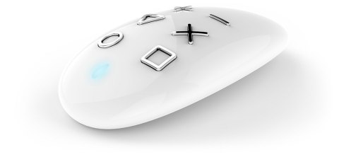 Pilot zdalnego sterowania FIBARO KeyFob, biały (FGKF-601 ZW5)