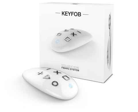 Pilot zdalnego sterowania FIBARO KeyFob, biały (FGKF-601 ZW5)