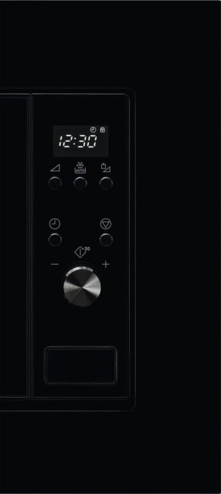Kuchenka mikrofalowa Electrolux LMS2203EMK (700W; 20l; kolor czarno-srebrny)