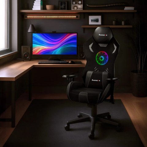 Fotel gamingowy Huzaro Combat 7.6 RGB Black