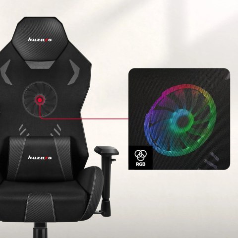 Fotel gamingowy Huzaro Combat 7.6 RGB Black