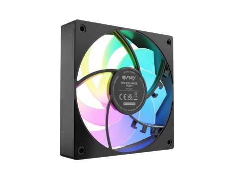 Zestaw 3 wentylatorów Fury Sai S12 ARGB PWM czarny