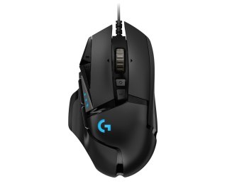 Mysz Logitech G502 Hero 910-005470 (optyczna; 16000 DPI; kolor czarny)