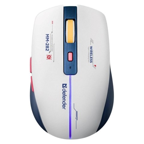 DEFENDER MYSZ BEZPRZEWODOWA DILA MM-282 RF 1800DPI 6P AKUMULATOROWA 52282